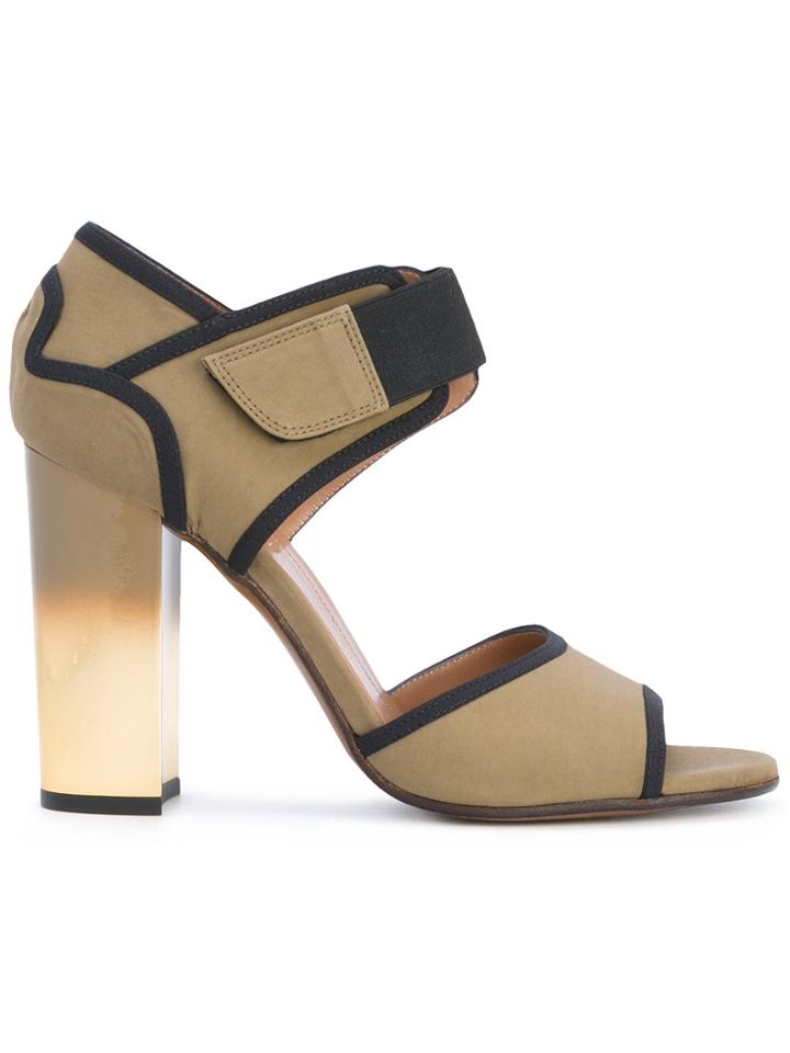 Marni Ombré Heel Technical Sandals - Green