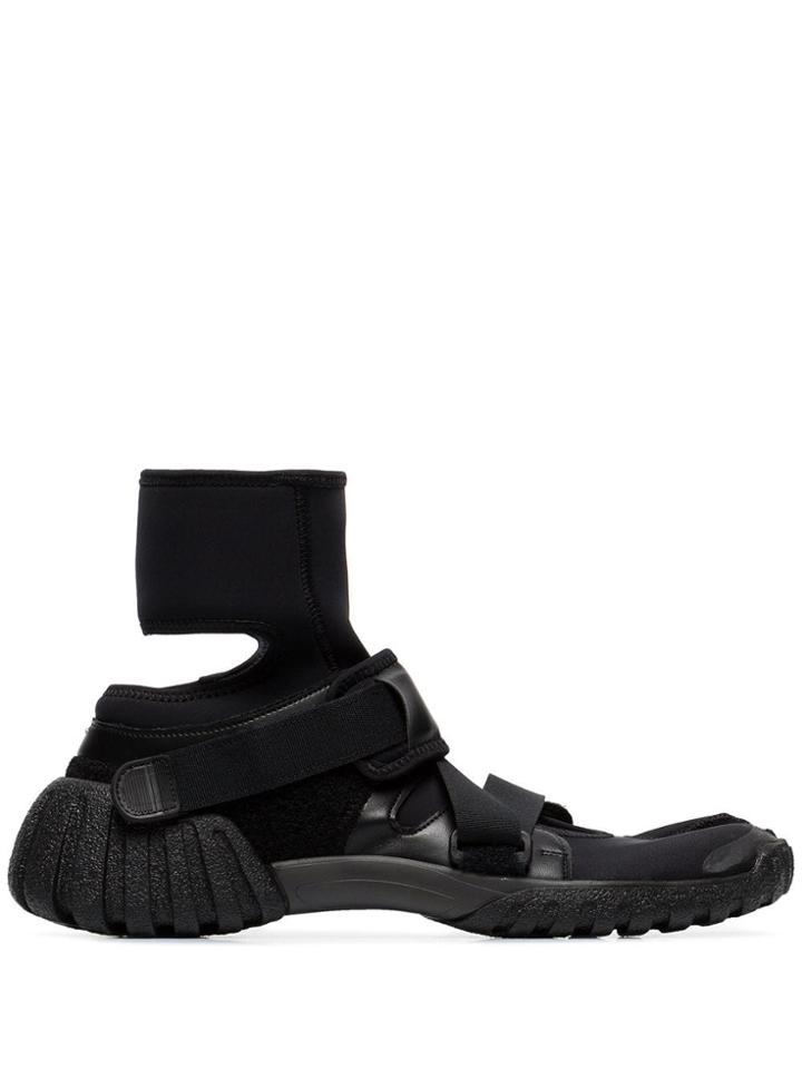 Maison Margiela Tabi Medic Strap Sneakers - Black