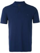 Z Zegna - Two-button Polo Shirt - Men - Cotton - M, Blue, Cotton