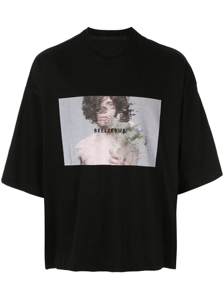 Julius Photographic Print T-shirt - Black