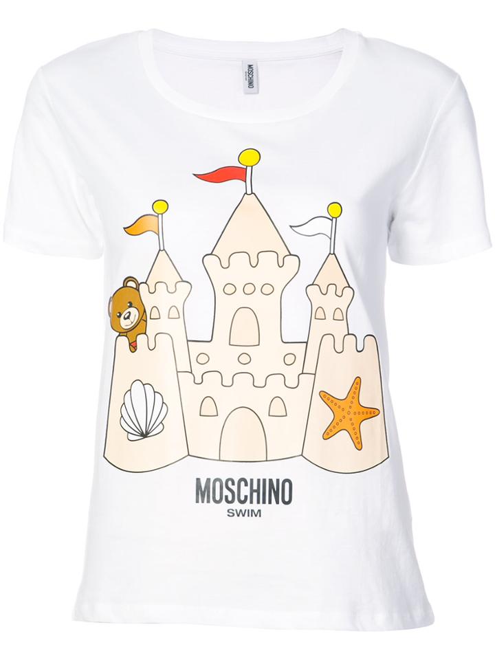 Moschino Castle T-shirt - White