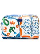 Dolce & Gabbana Maiolihe Panna Print Make-up Bag - Multicolour