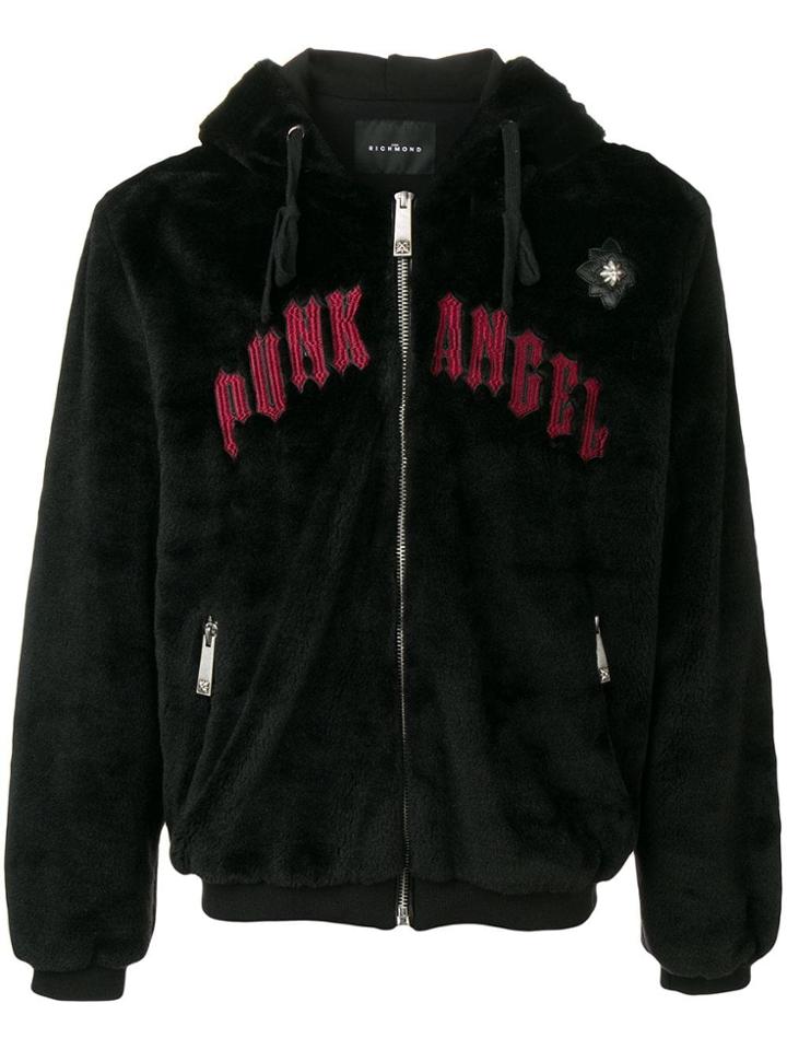 John Richmond Gayda Hooded Jacket - Black