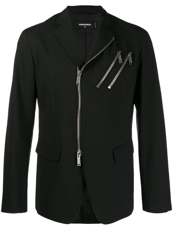 Dsquared2 Biker Blazer - Black