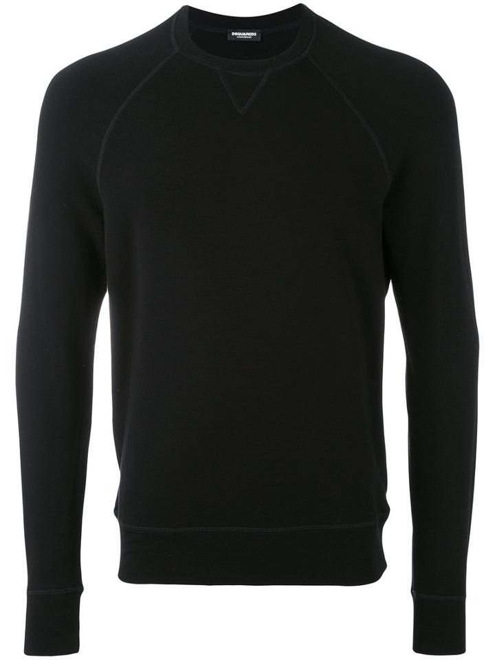 Dsquared2 - Classic Sweatshirt - Men - Spandex/elastane/viscose - Xl, Black, Spandex/elastane/viscose