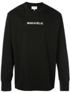 Makavelic 'gun & Rose' Sweatshirt - Black