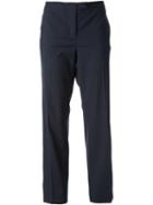 Jil Sander Vintage Cropped Tailored Trousers, Women's, Size: 40, Blue