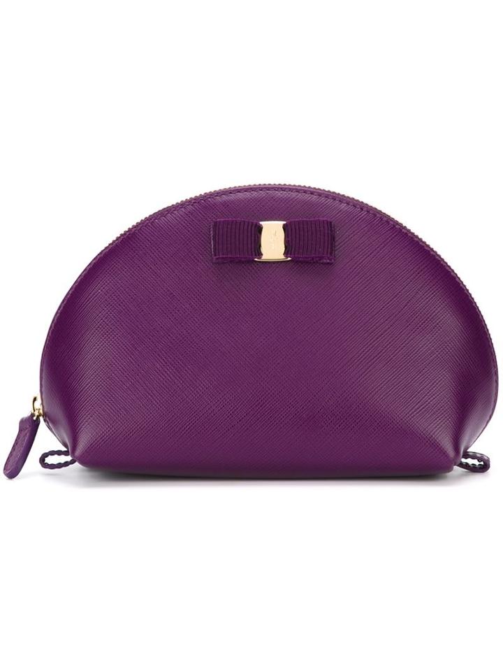 Salvatore Ferragamo 'vara' Makeup Bag