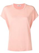 Peserico Short-sleeved Knit Top - Orange
