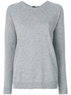 Chinti & Parker Bow Sweater - Grey