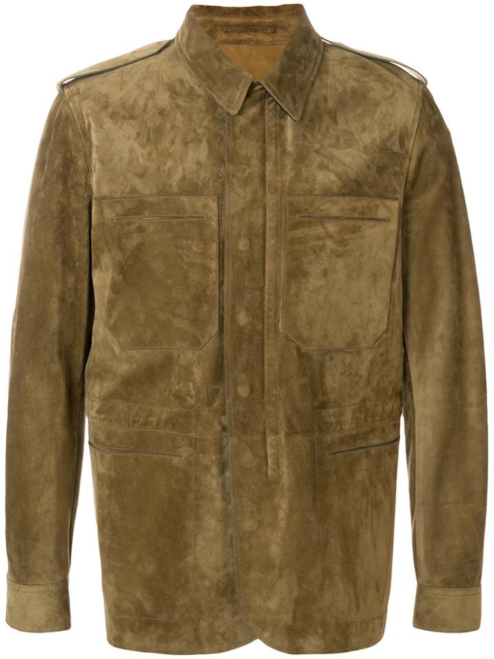 Berluti Shirt Jacket - Green