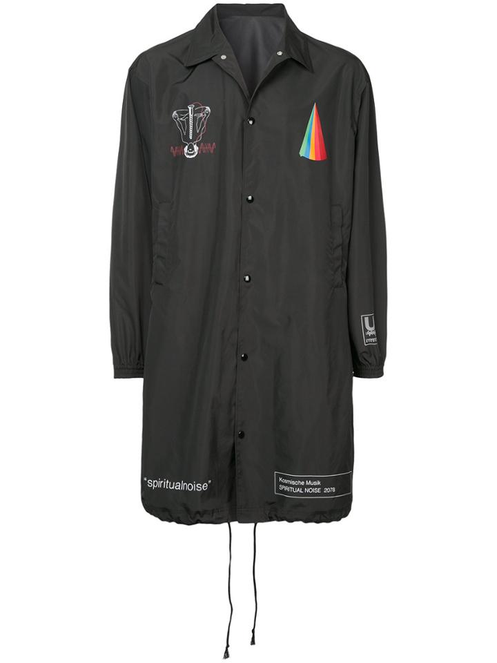 Undercover Spiritual Noise Raincoat - Black
