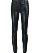 Carolina Herrera Skinny Trousers, Women's, Size: 6, Black, Lambs Wool