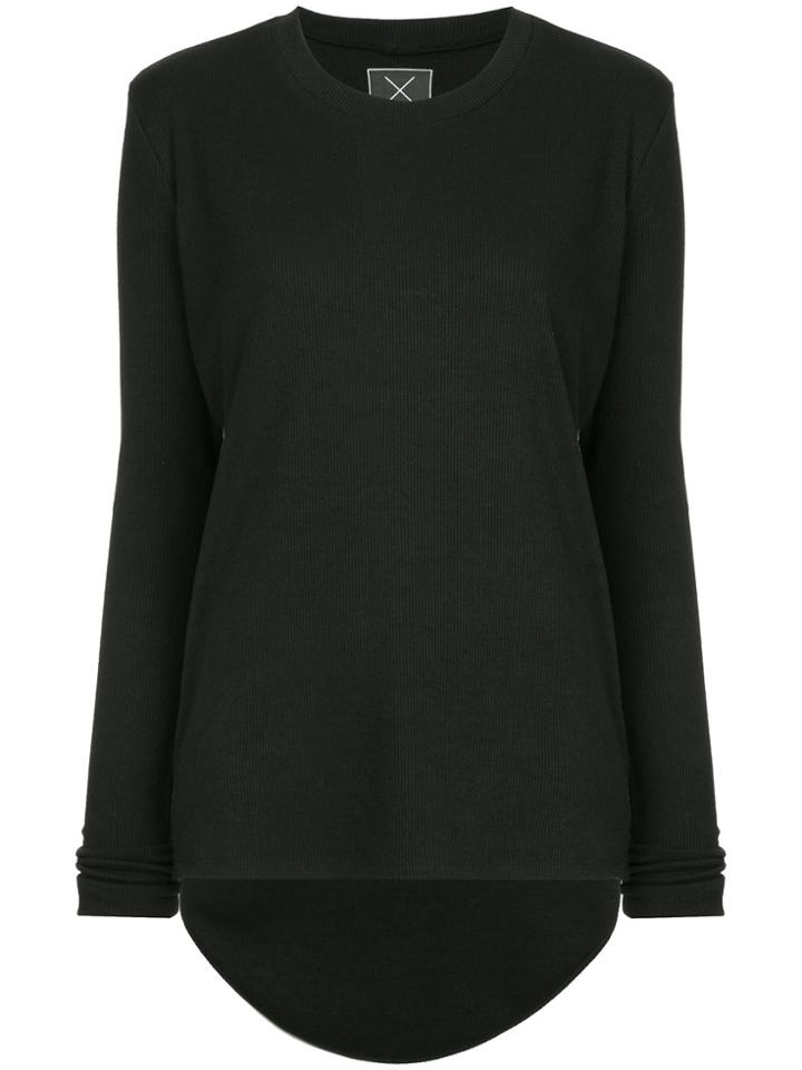 Taylor Channel Sweatshirt - Black