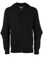 Comme Des Garçons Homme Plus Zipped Hoodie, Men's, Size: Large, Black, Cotton