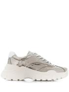 Twin-set Chunky Metallic Sneakers - Silver