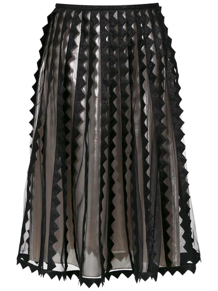 Reinaldo Lourenço Embellished Mid Skirt - Black