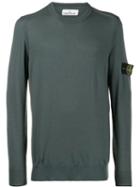 Stone Island Crew Neck Pullover - Blue