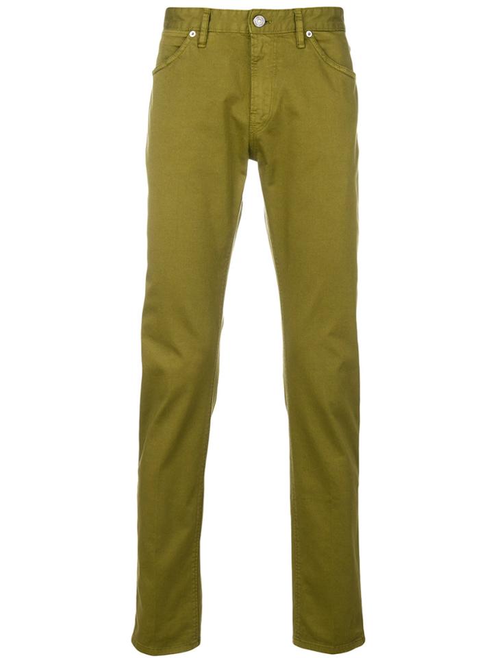 Pt05 Slim-fit Chinos - Green