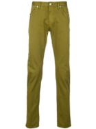 Pt05 Slim-fit Chinos - Green