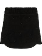 Andrea Bogosian Embellished Skirt - Black
