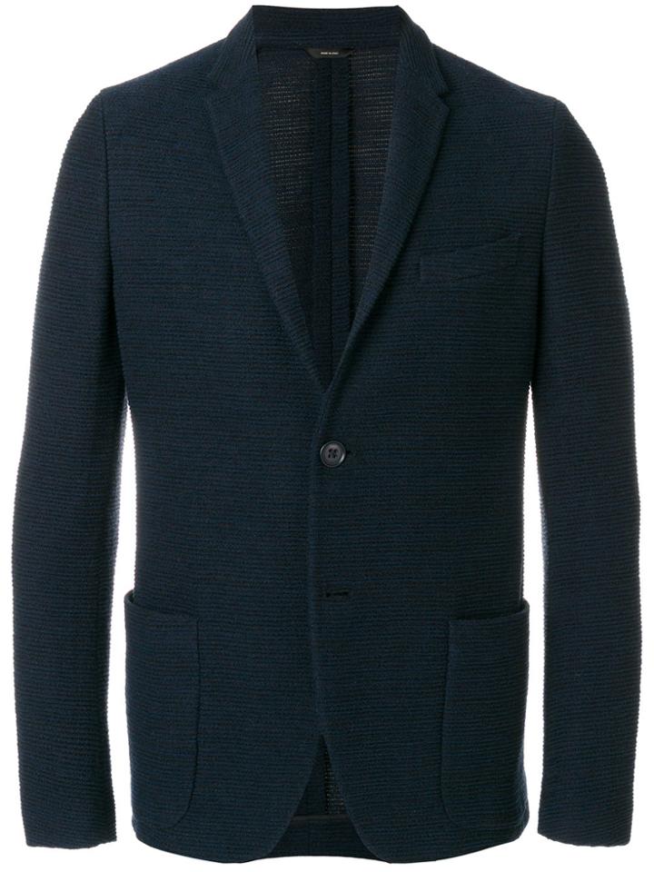 Fendi Classic Fitted Blazer - Blue