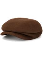 Nehera Felt Flat Cap - Brown