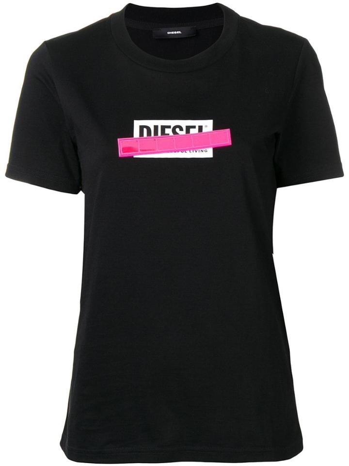 Diesel Bright Tape T-shirt - Black
