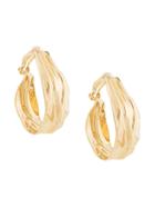 Annelise Michelson Clip-on Hoop Earrings - Gold