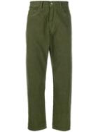 Ymc Tapered Textured Trousers - Green