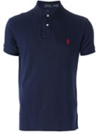 Polo Ralph Lauren Embroidered Logo Polo Shirt, Men's, Size: Large, Blue, Cotton