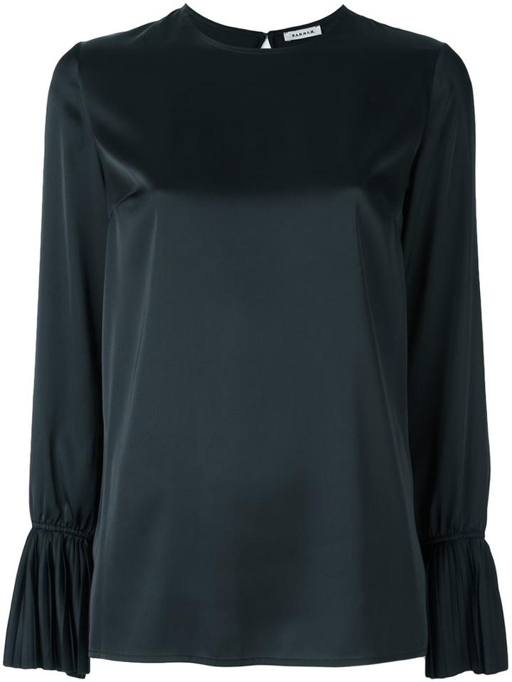 P.a.r.o.s.h. 'piano' Blouse, Women's, Size: Xs, Black, Polyester