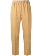 Forte Forte Straight-cut Trousers - Yellow