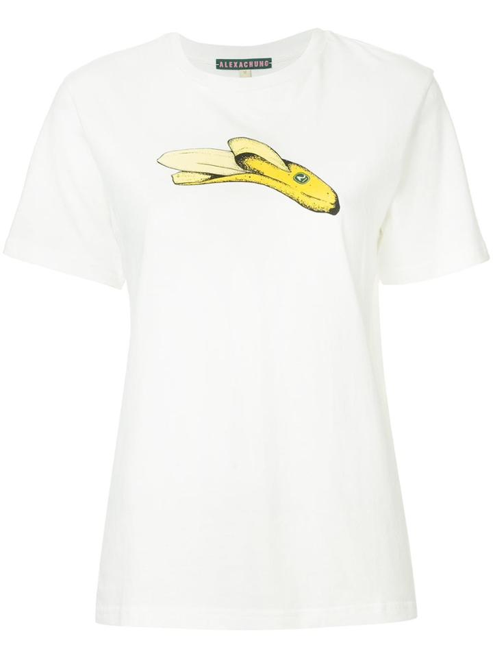 Alexa Chung Banana T-shirt - White