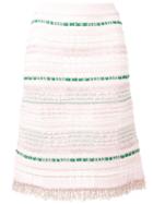 Thom Browne Light Pink Tweed Skirt