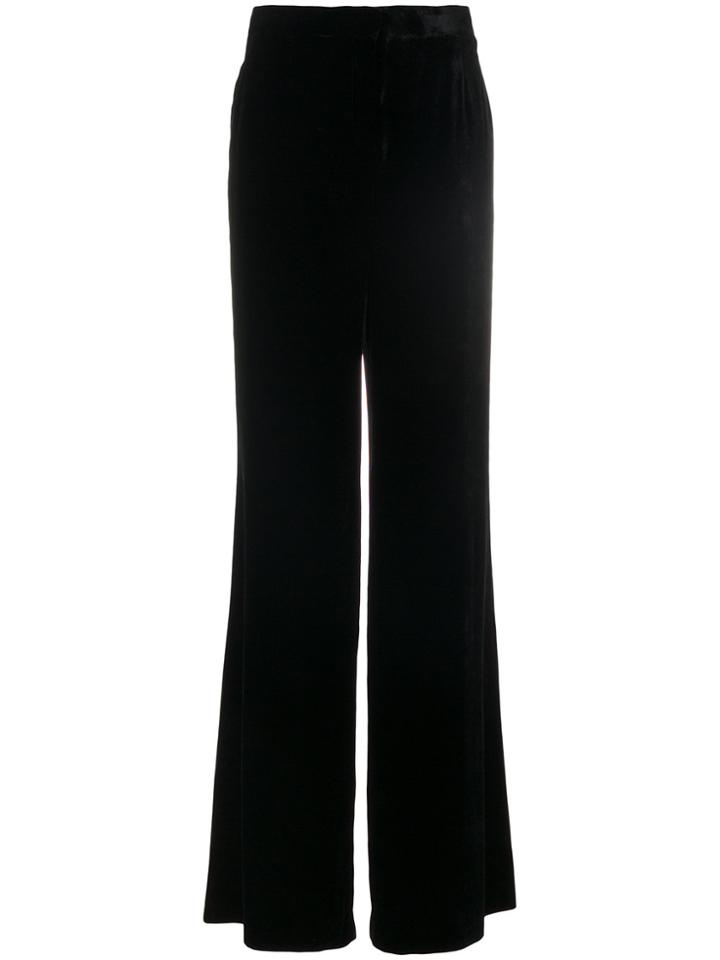 Tufi Duek Animal Print Flared Trousers - Black
