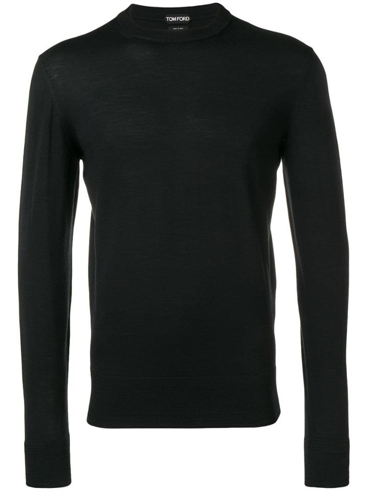 Tom Ford Fitted Jumper - Black