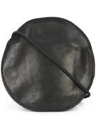 Guidi Round Shaped Shoulder Bag - Black