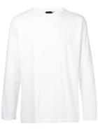 Aton - Round Neck Top - Men - Cotton - 6, White, Cotton