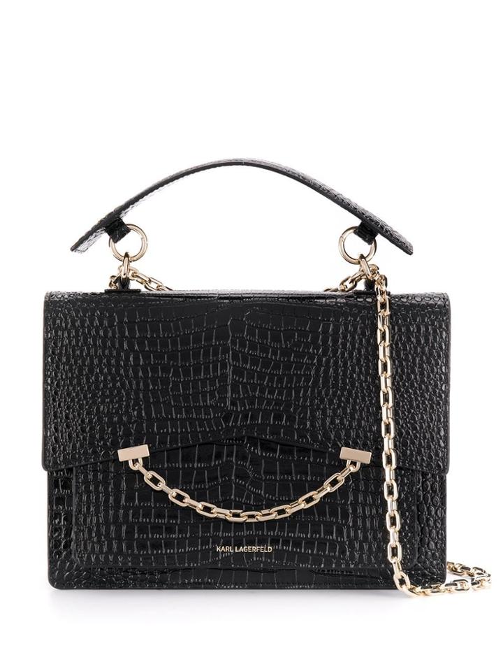 Karl Lagerfeld Karl Medium Crossbody Bag - Black
