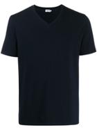 Filippa-k V-neck Roll Hem T-shirt - Blue