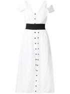 Kitx Cut-out Sleeve Dress - White