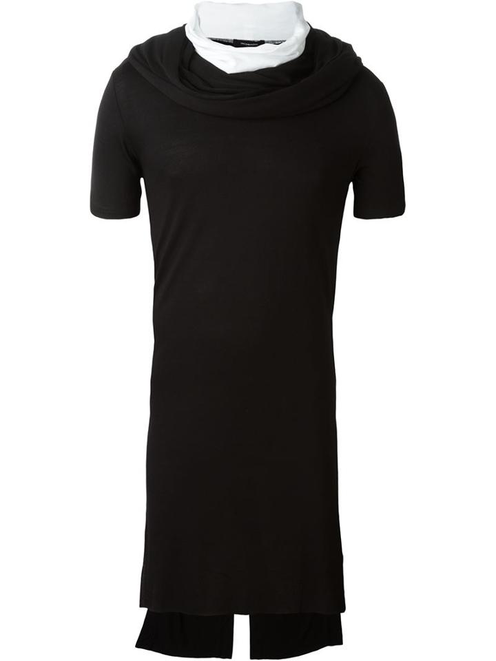 Unconditional Draped Neckline T-shirt