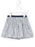 Familiar - Floral Print Shorts - Kids - Cotton - 2 Yrs, White