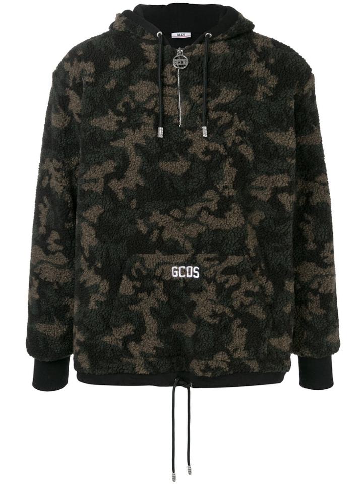 Gcds Fw19m040005camoanorak00 - Green