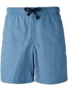 Chain Print Swim Shorts - Men - Nylon/polyester - Xxl, Blue, Nylon/polyester, Fashion Clinic Timeless