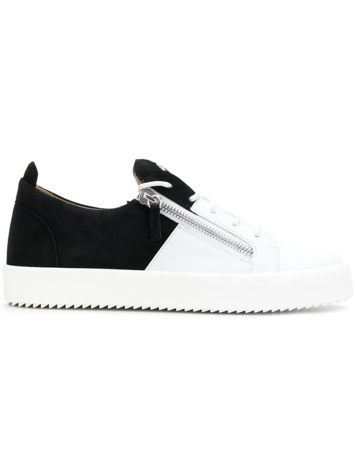 Giuseppe Zanotti Design Bicolour May London Sneakers - White