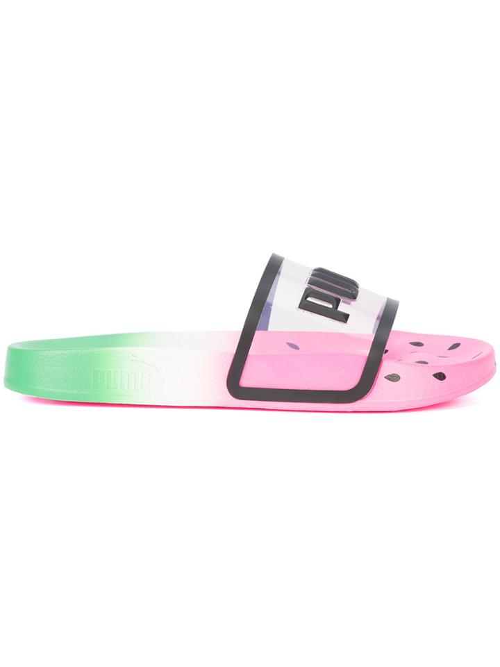 Puma X Sophia Webster Candy Princess Slides - Pink & Purple
