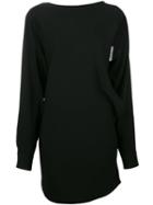 Mm6 Maison Margiela Cut-out Detail Blouse, Size: 42, Black, Polyester