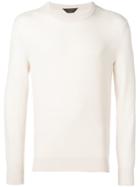 Ermenegildo Zegna Xxx Long-sleeve Fitted Sweater - Neutrals